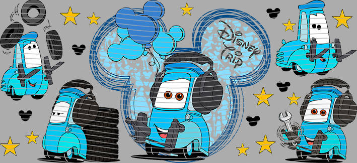 16oz Disney style-D-1203